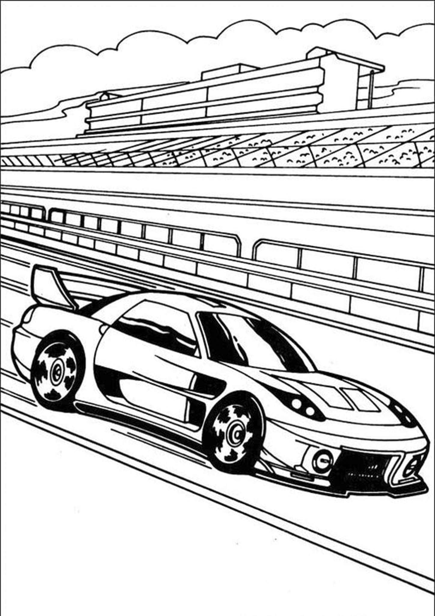 79 Race Car Coloring Pages for Kids Printable 7