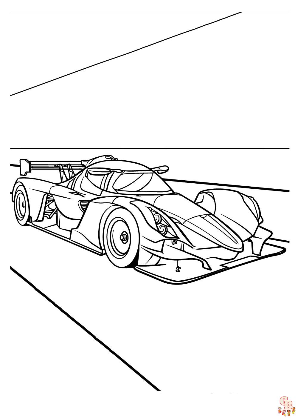 79 Race Car Coloring Pages for Kids Printable 73