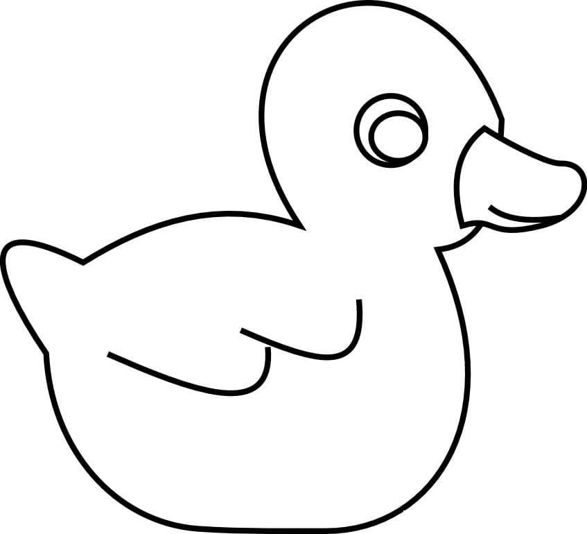 duck coloring pages printable jpg