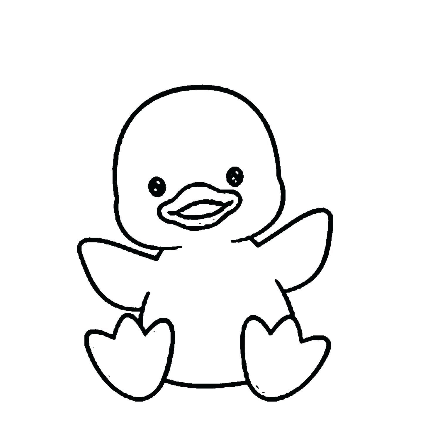 84 Duck Coloring Pages Printable 2