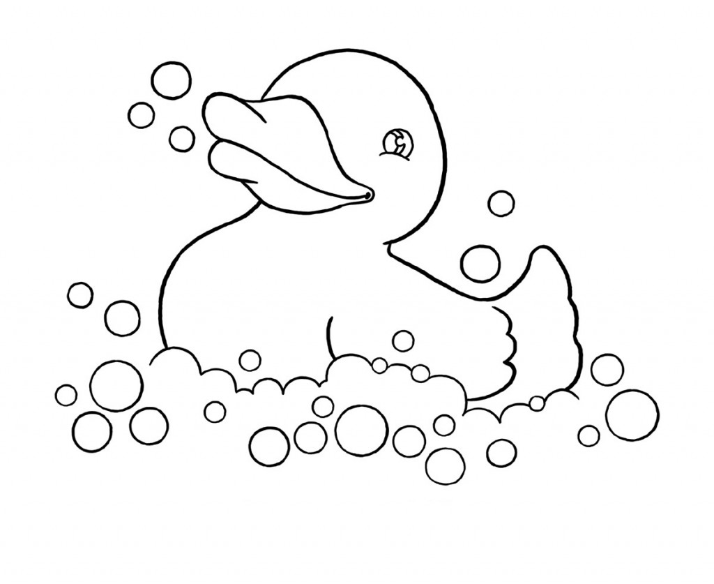 84 Duck Coloring Pages Printable 35