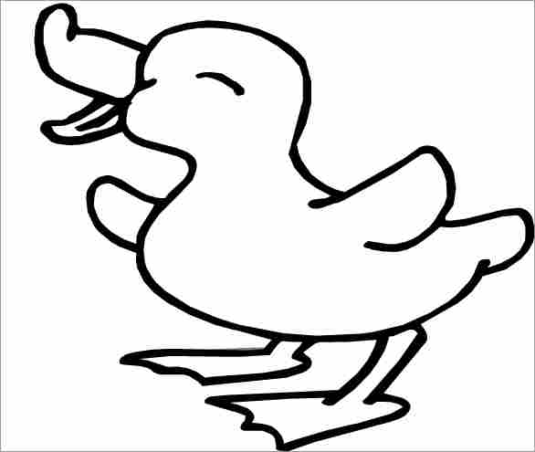 84 Duck Coloring Pages Printable 45