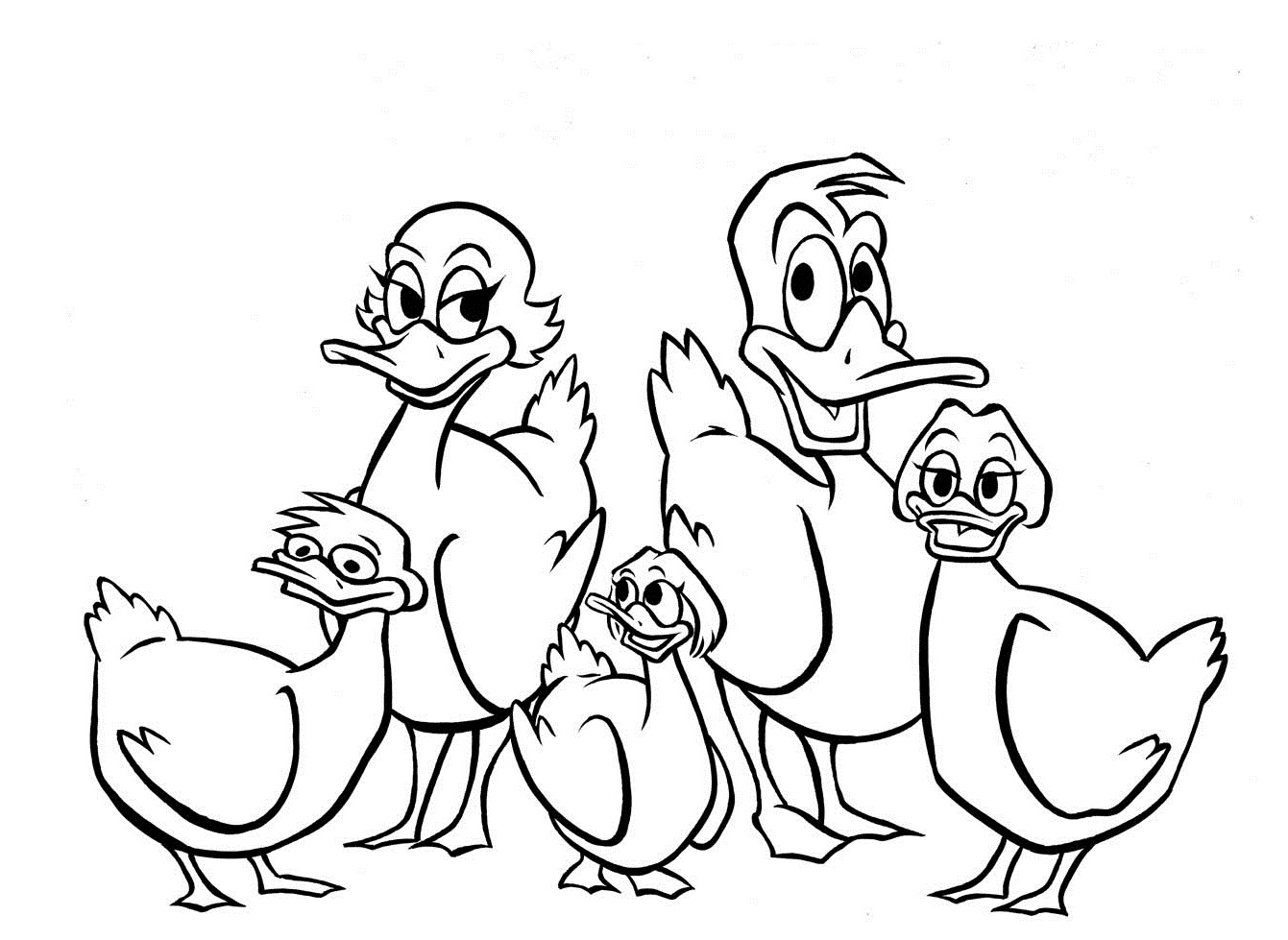 84 Duck Coloring Pages Printable 52