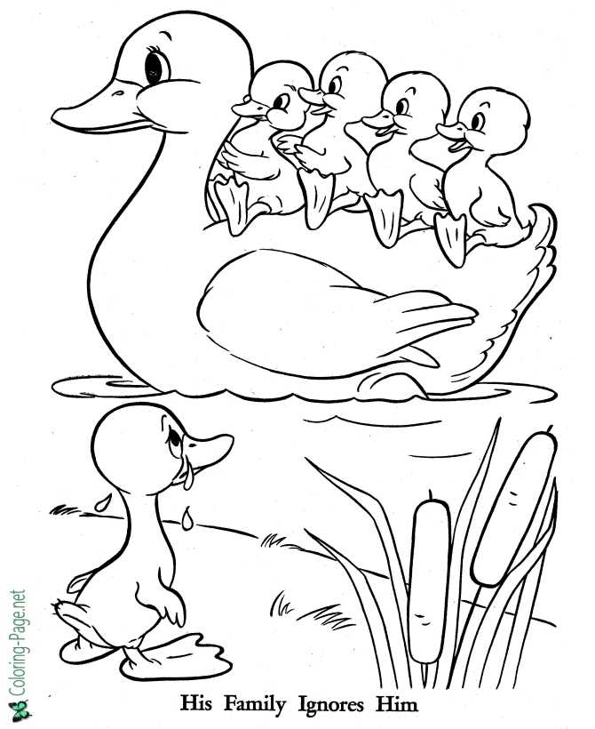 84 Duck Coloring Pages Printable 63