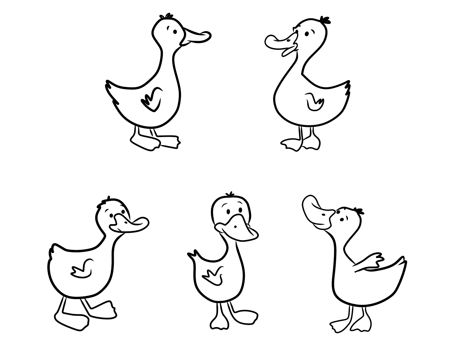 84 Duck Coloring Pages Printable 77