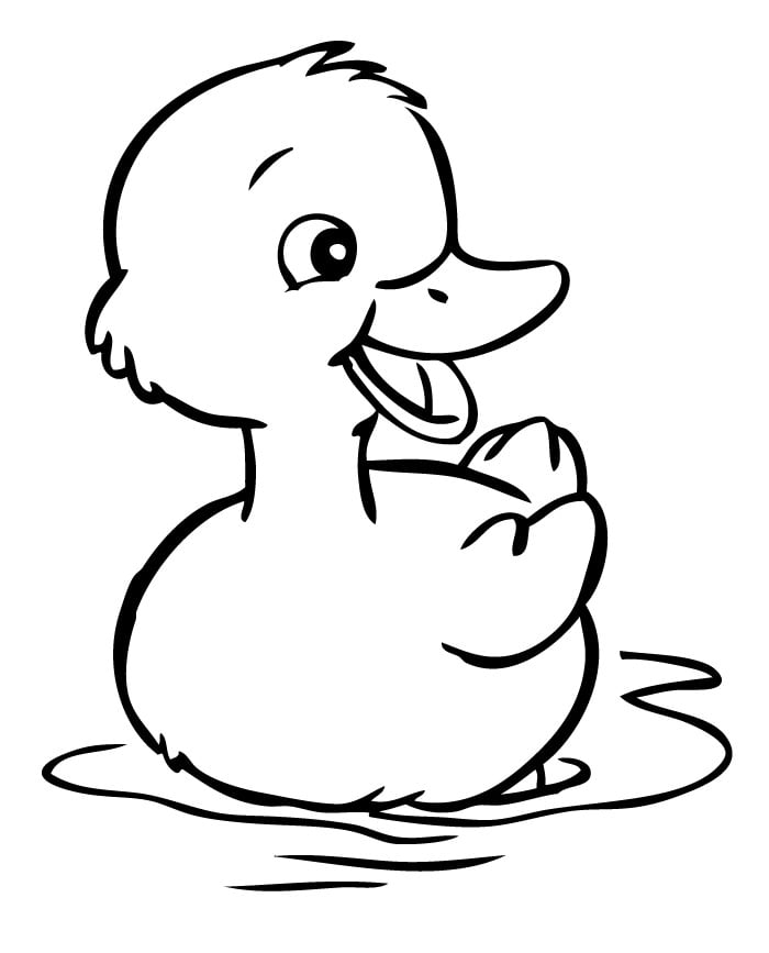 84 Duck Coloring Pages Printable 78