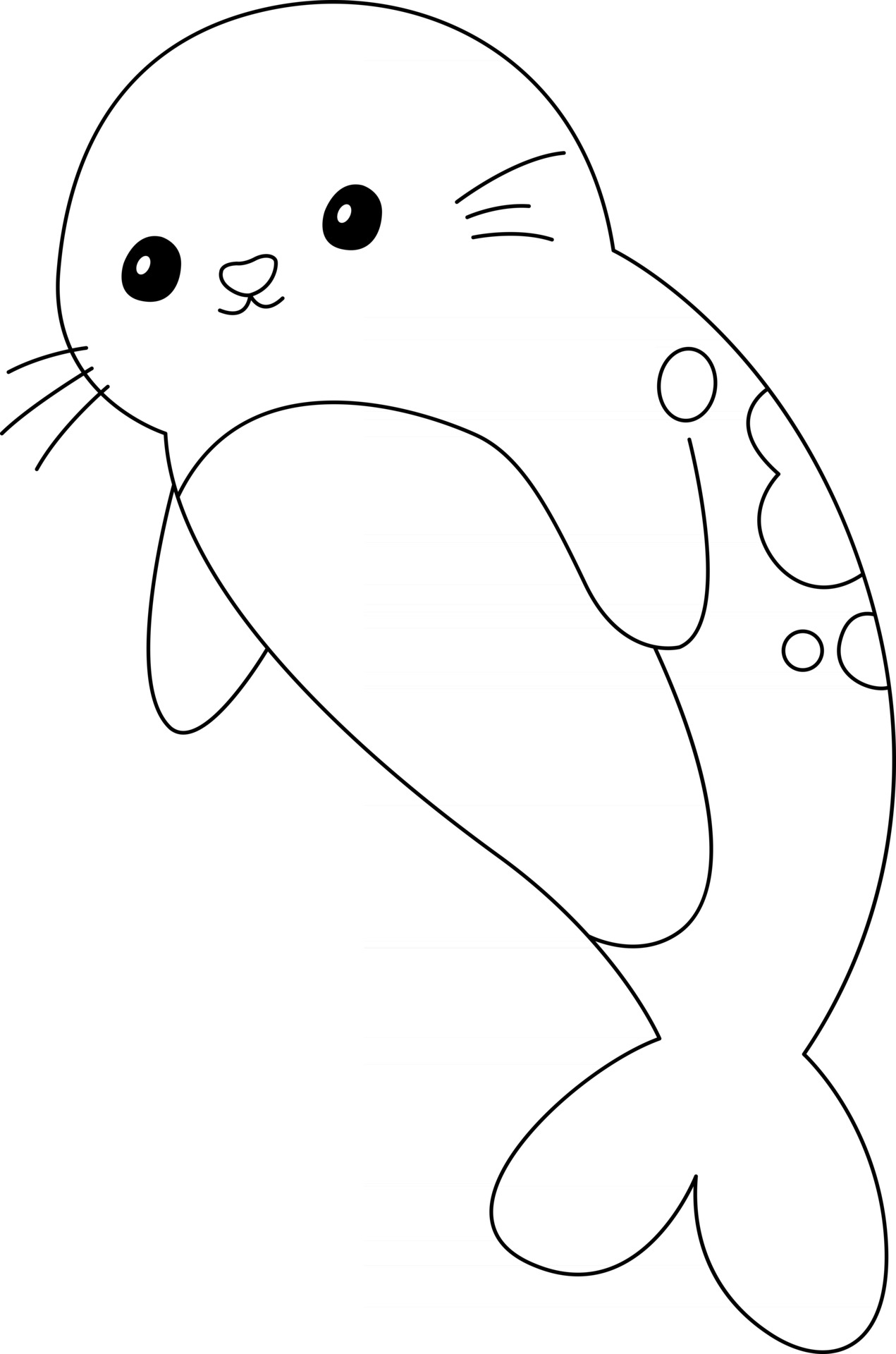 88 Seal Coloring Pages Printable 29