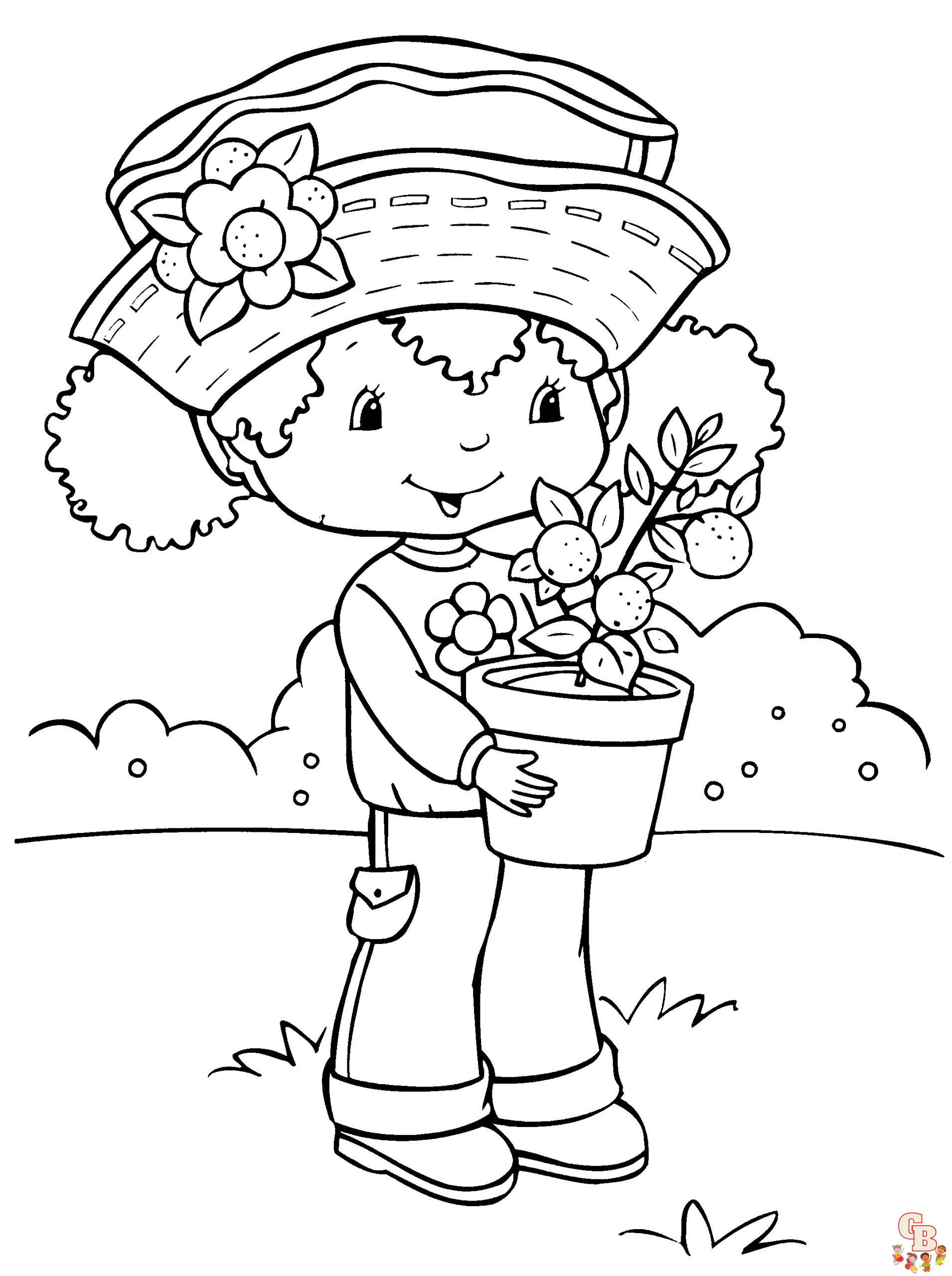 89 Raspberry Coloring Pages Printable 14