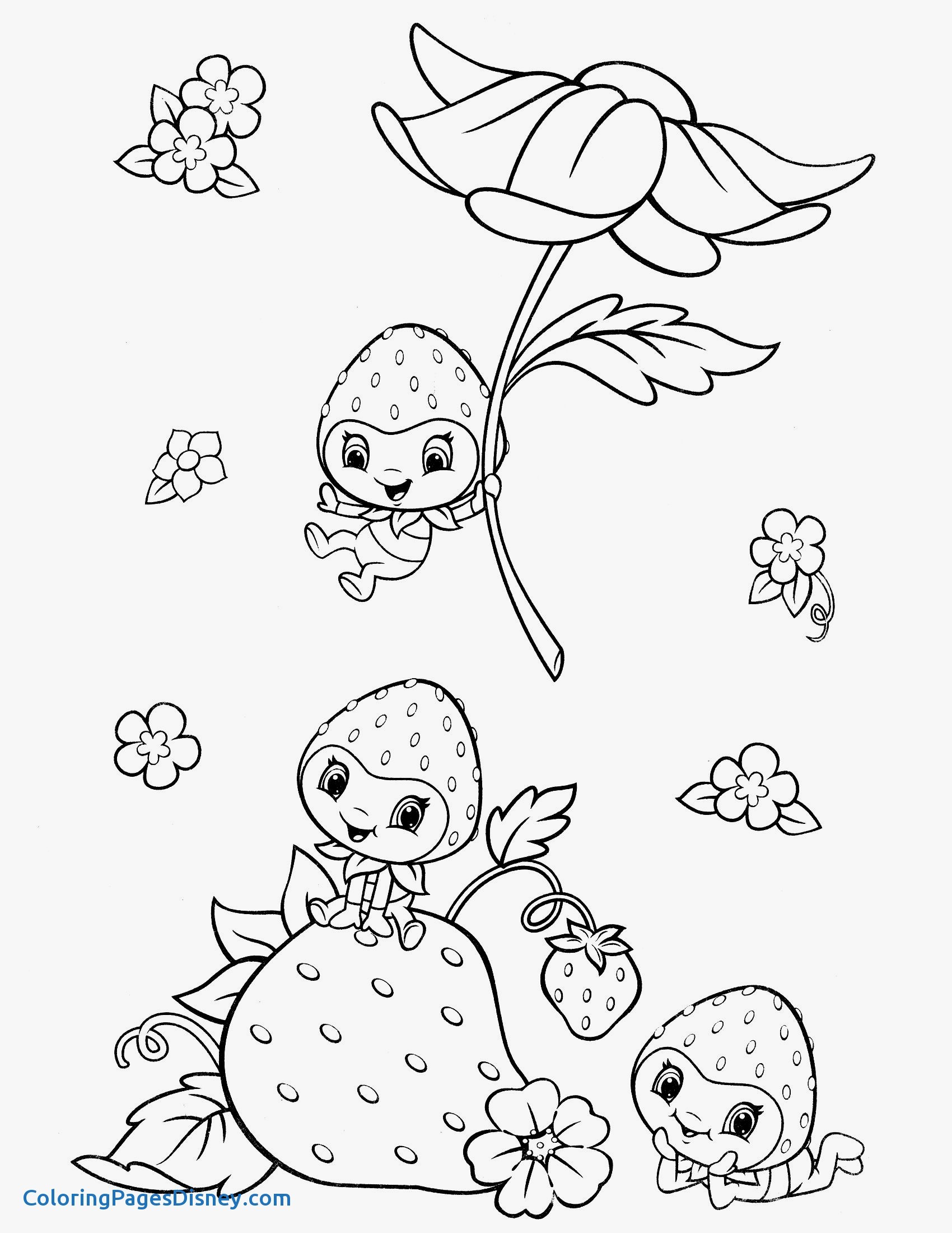 89 Raspberry Coloring Pages Printable 2