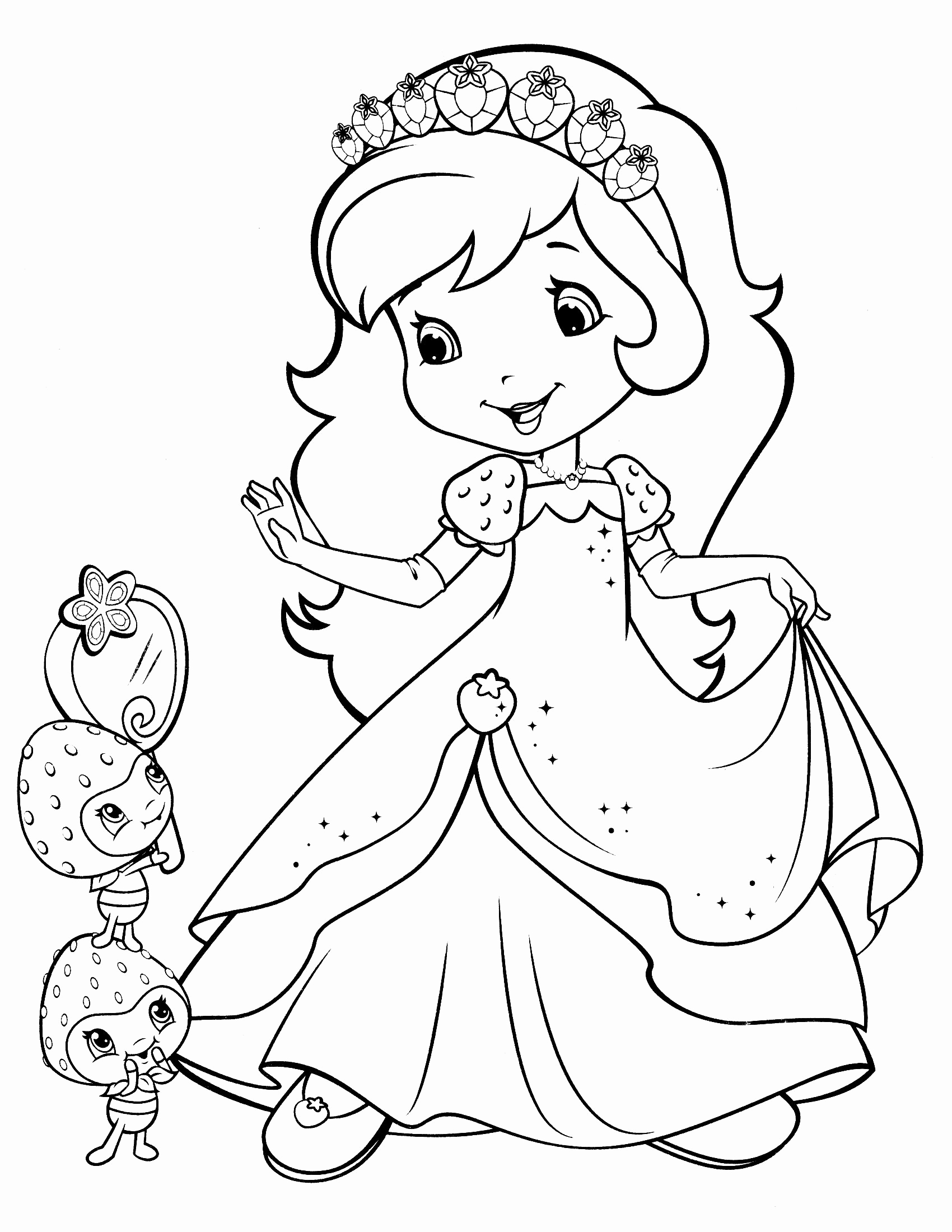 89 Raspberry Coloring Pages Printable 25