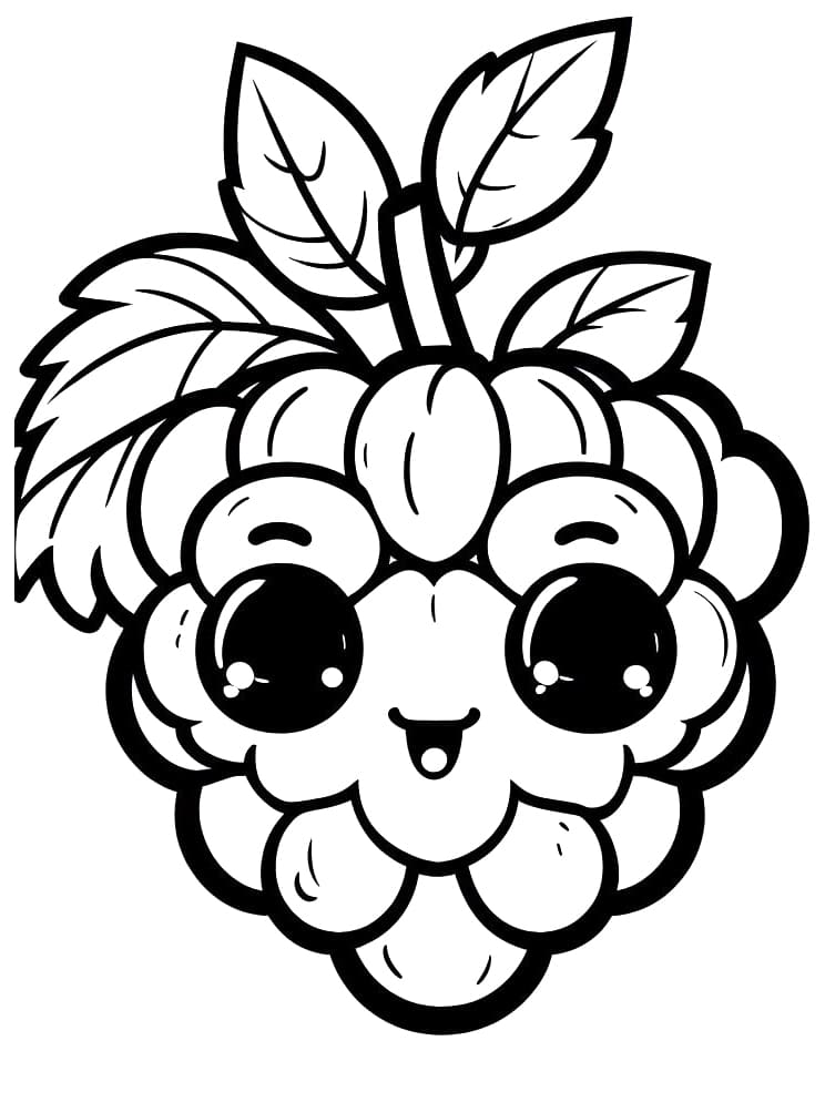 raspberry coloring pages printable jpg