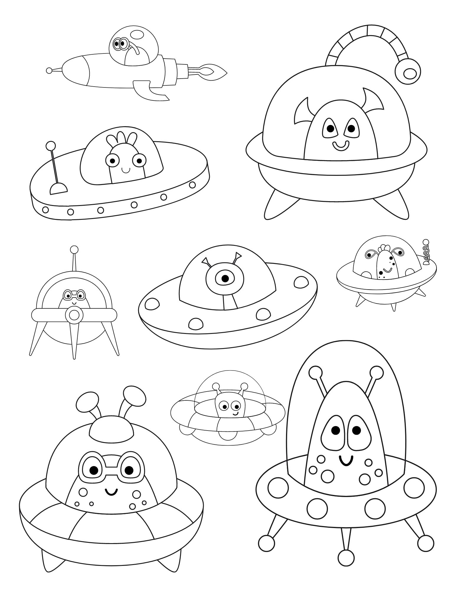 90 Toy Story Aliens Coloring Pages Printable 14