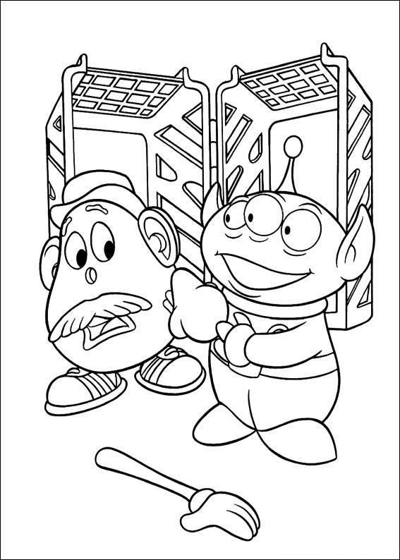 toy story aliens coloring pages printable jpg