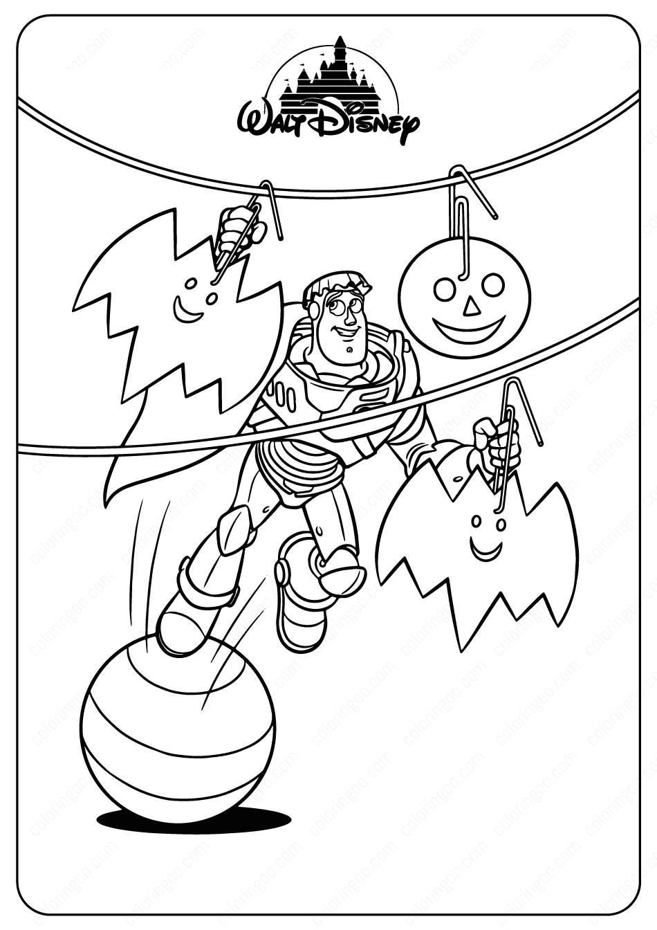 90 Toy Story Aliens Coloring Pages Printable 42