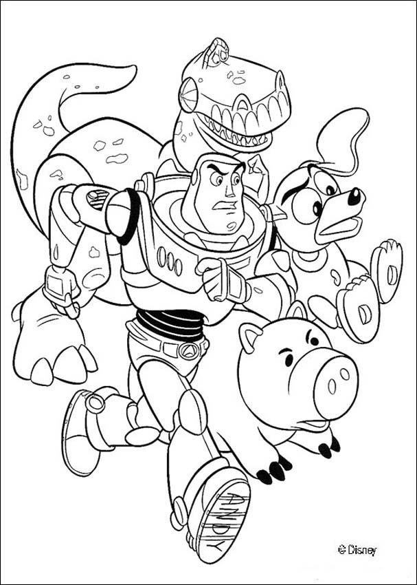 90 Toy Story Aliens Coloring Pages Printable 5