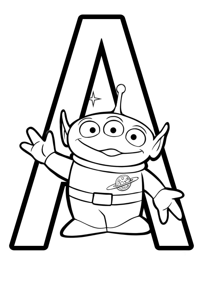 toy story aliens coloring pages printable jpg