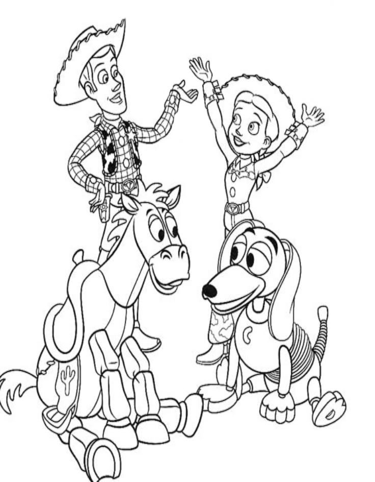 90 Toy Story Aliens Coloring Pages Printable 67