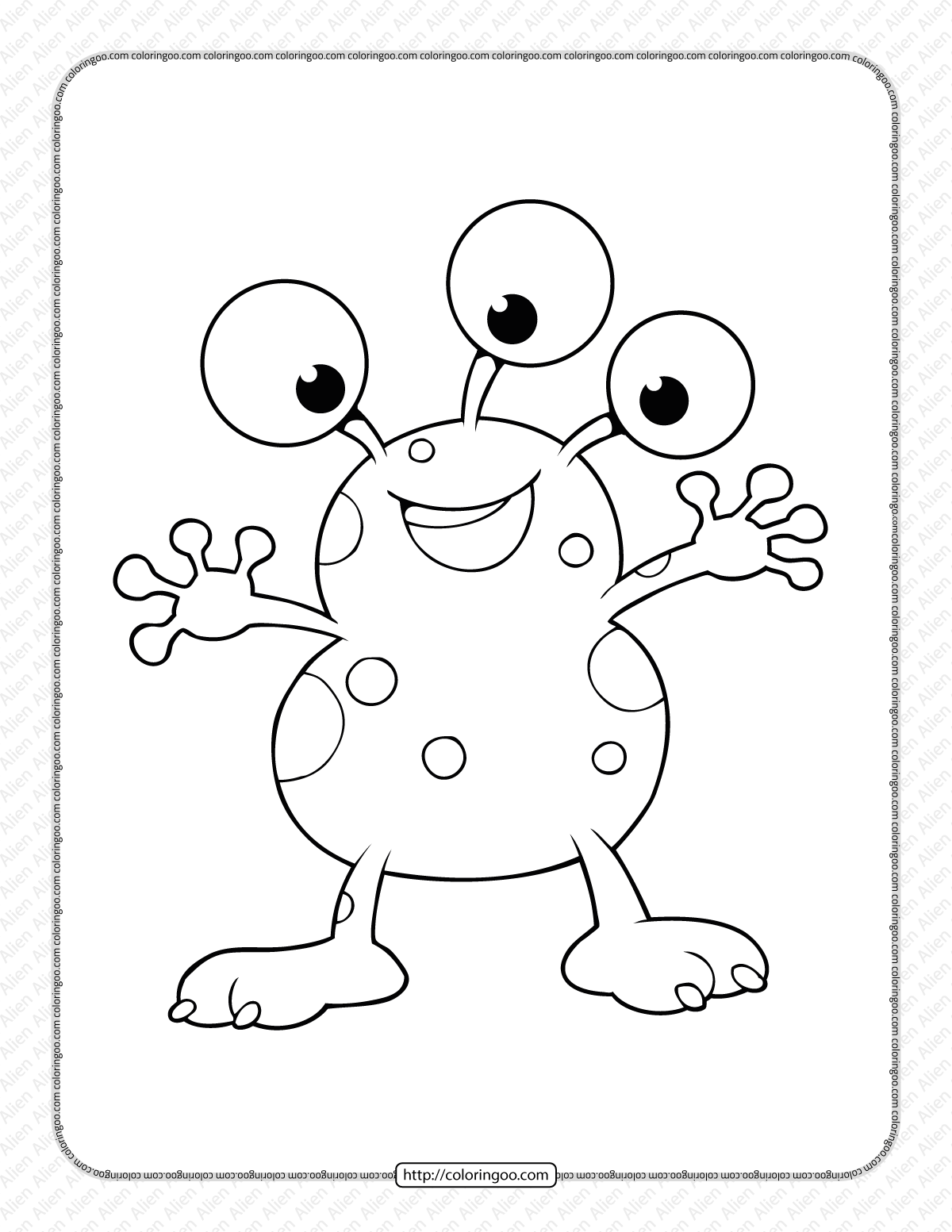 90 Toy Story Aliens Coloring Pages Printable 84