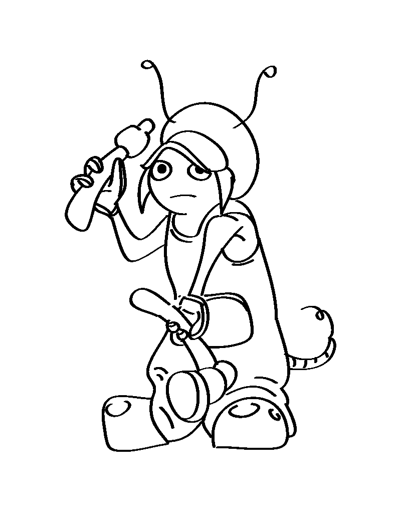 90 Toy Story Aliens Coloring Pages Printable 89