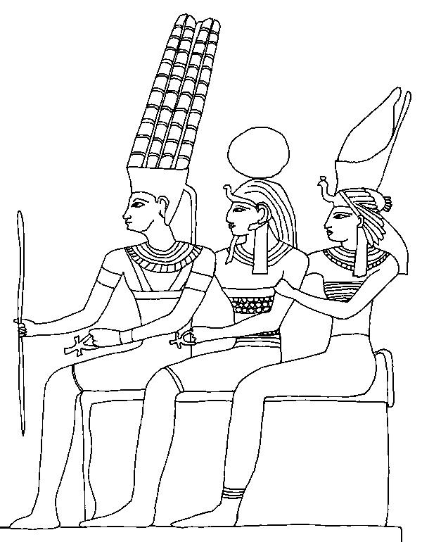 Ancient Egyptian Coloring Pages Printable 10