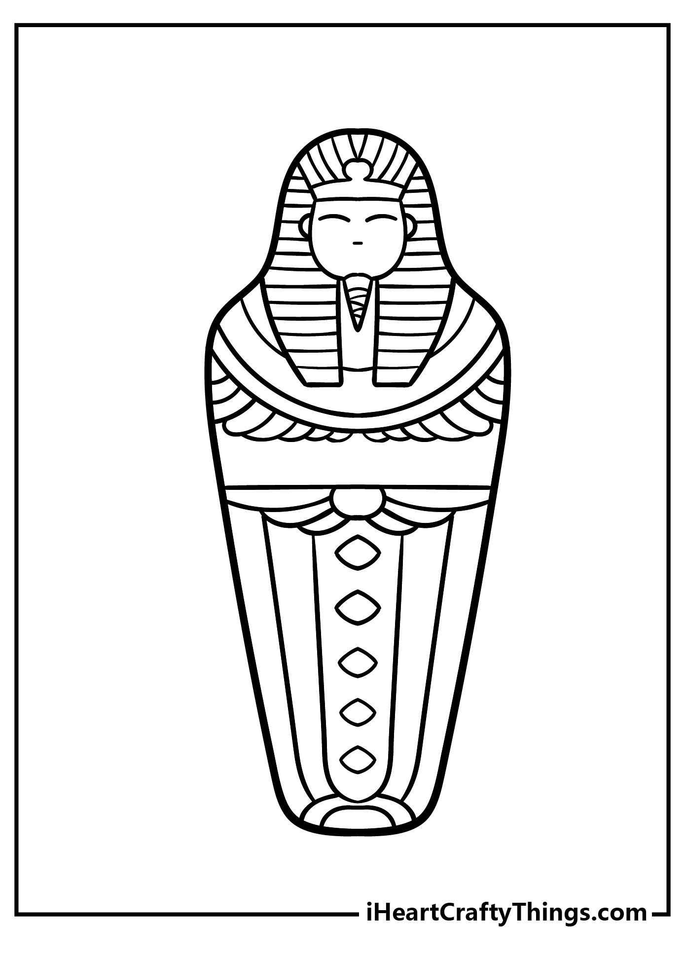 Ancient Egyptian Coloring Pages Printable 13