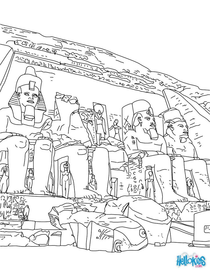 Ancient Egyptian Coloring Pages Printable 15