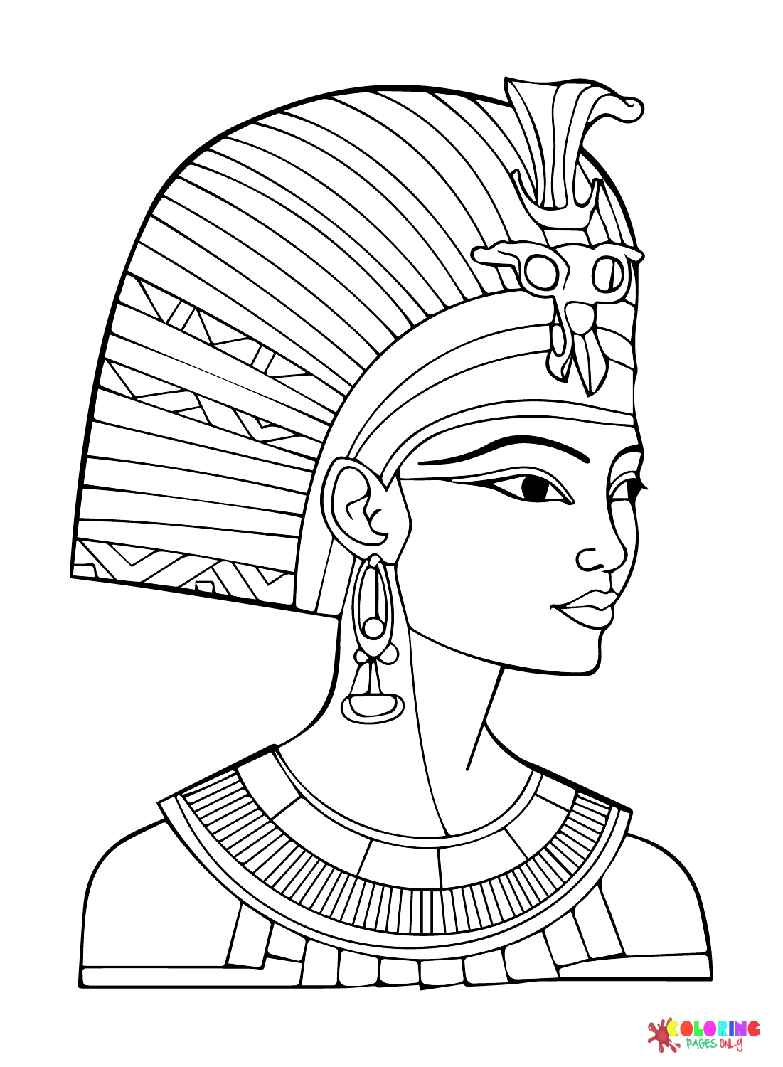 Ancient Egyptian Coloring Pages Printable 19