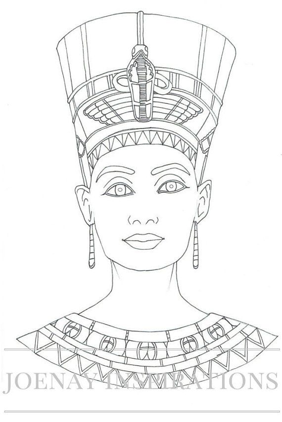 Ancient Egyptian Coloring Pages Printable 23