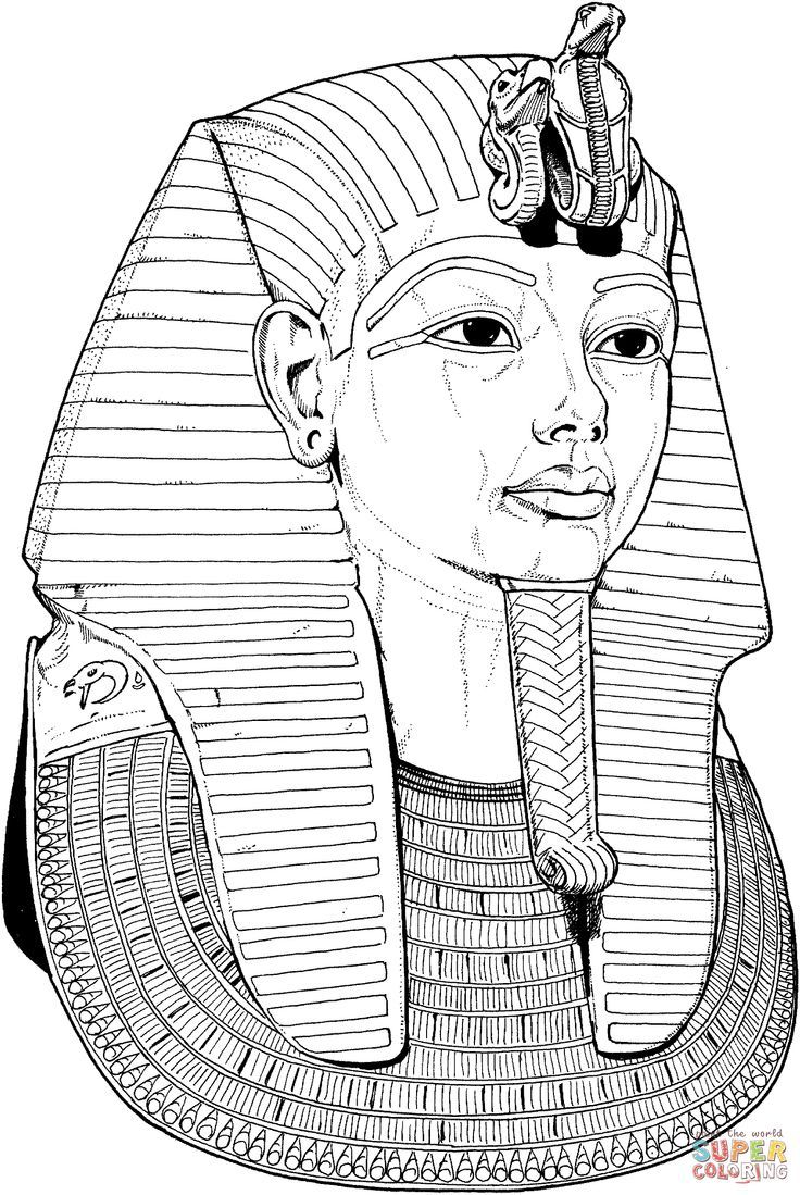 Ancient Egyptian Coloring Pages Printable 30