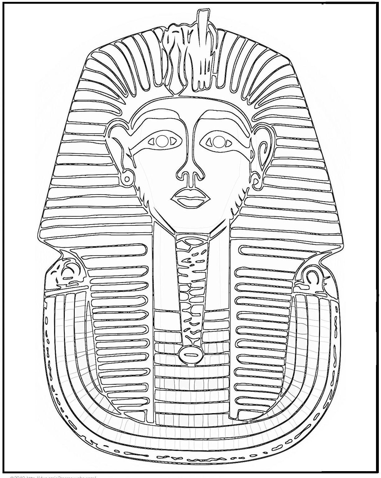 Ancient Egyptian Coloring Pages Printable 32