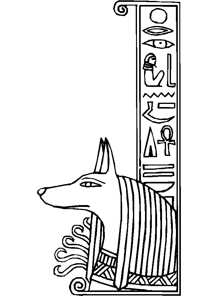 Ancient Egyptian Coloring Pages Printable 33