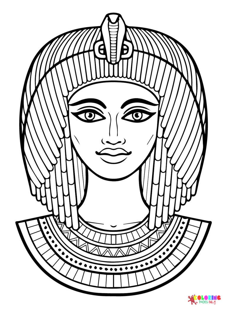 Ancient Egyptian Coloring Pages Printable 4