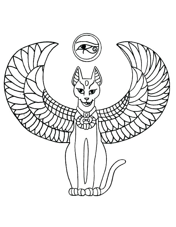 ancient egyptian coloring pages printable jpg