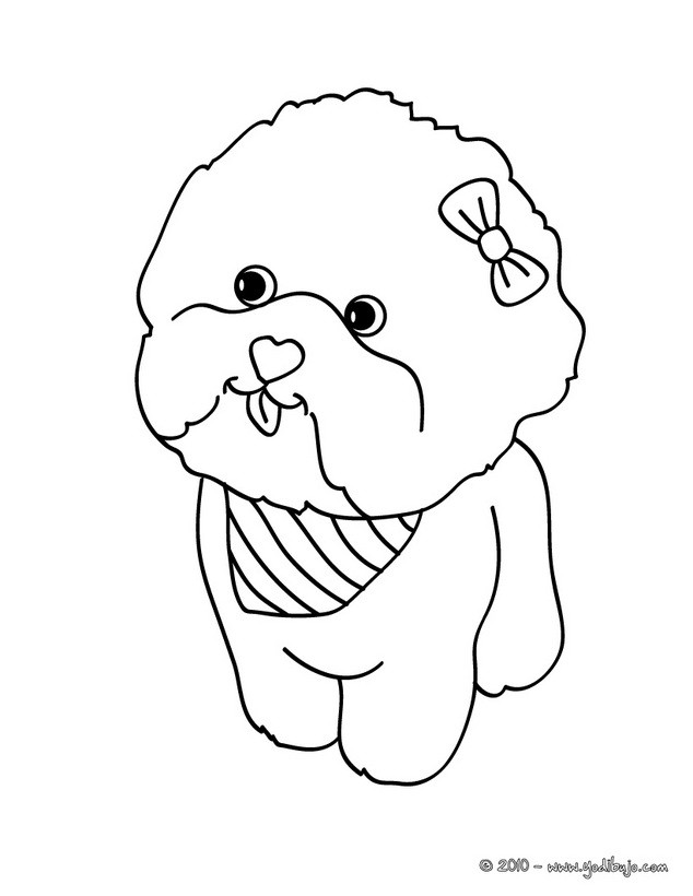 Dog Coloring Pages Printable Happiness 20