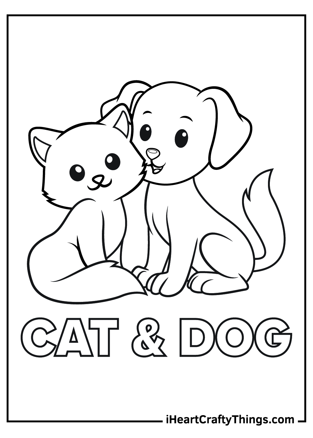 dog coloring pages printable happiness jpg