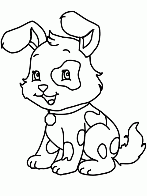 dog coloring pages printable happiness jpg