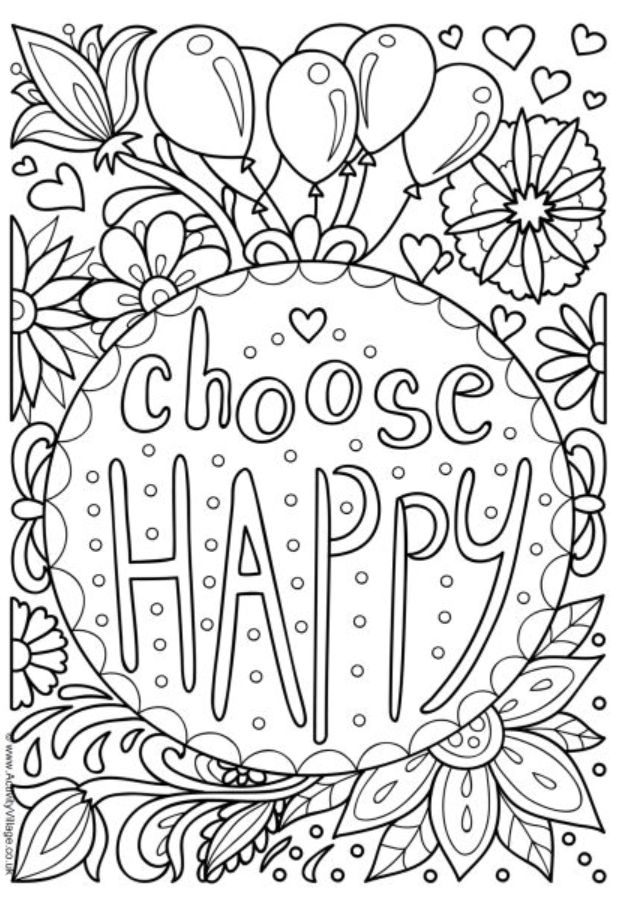 Dog Coloring Pages Printable Happiness 27