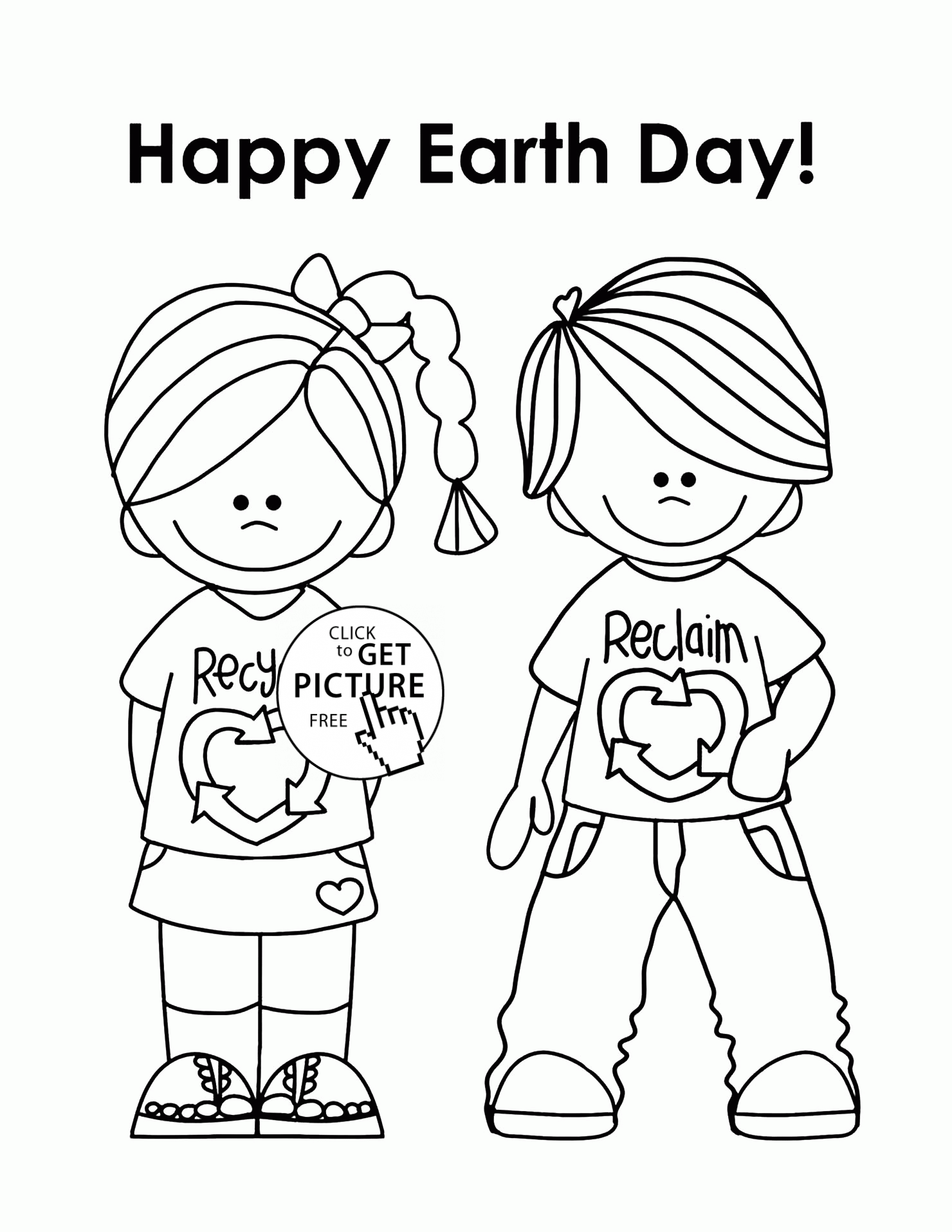 earth day coloring pages printable care jpg