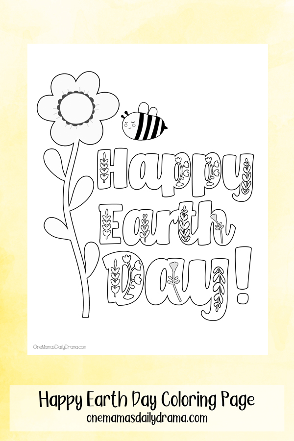 Earth Day Coloring Pages Printable Care 15