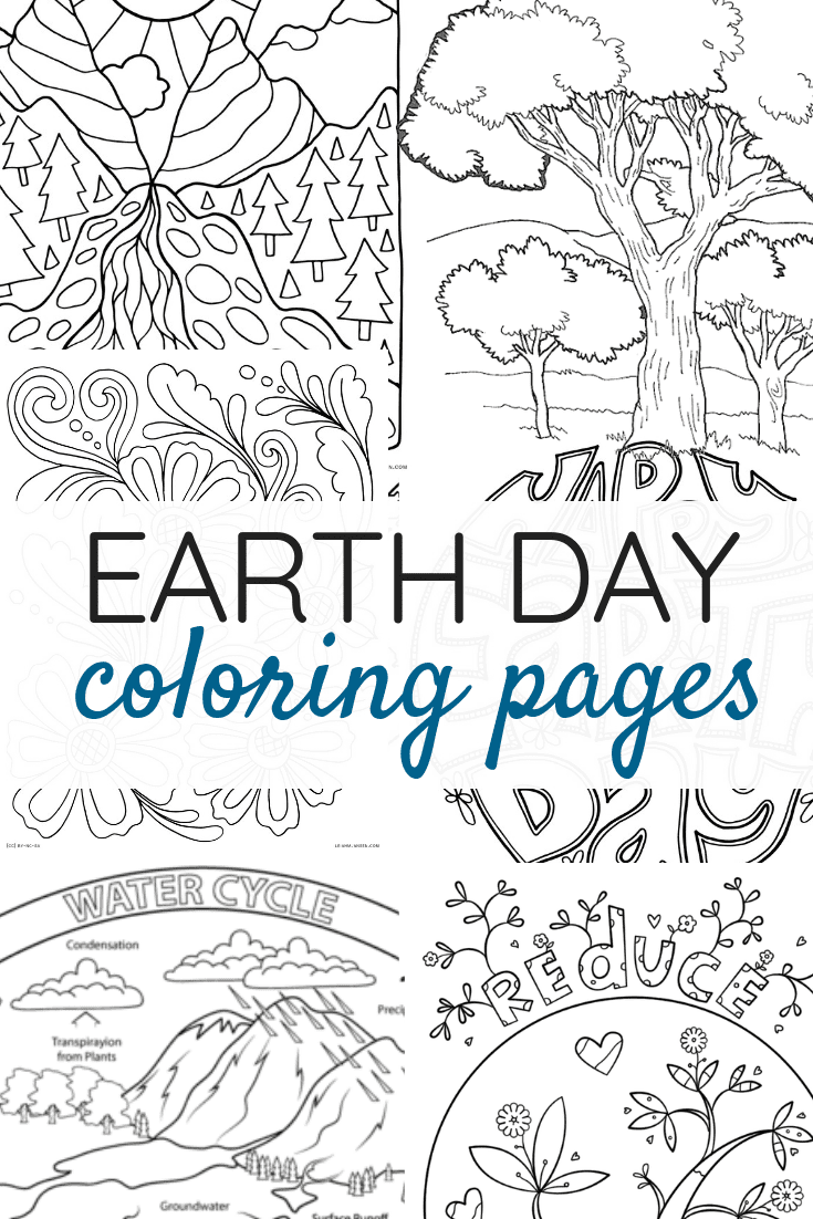 Earth Day Coloring Pages Printable Care 20