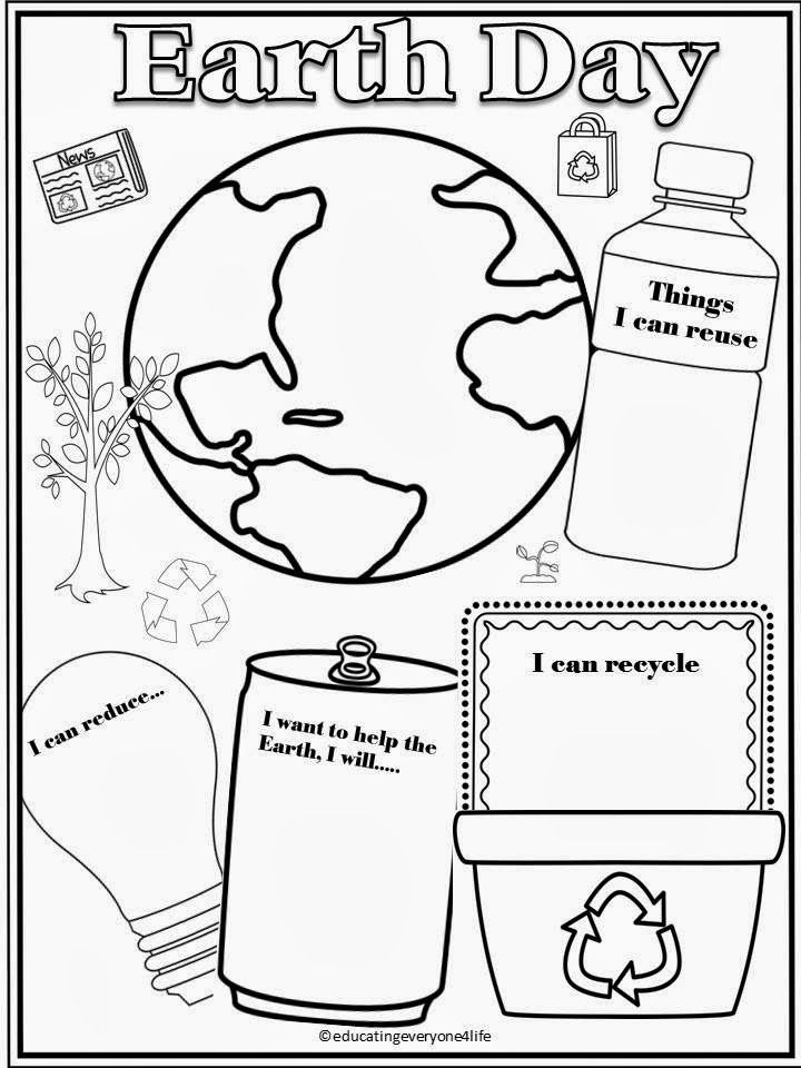 earth day coloring pages printable care jpg