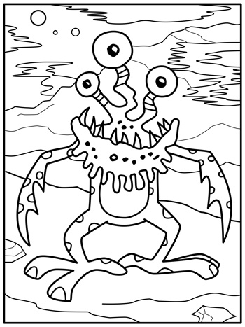 extraterrestrial alien coloring pages printable jpg