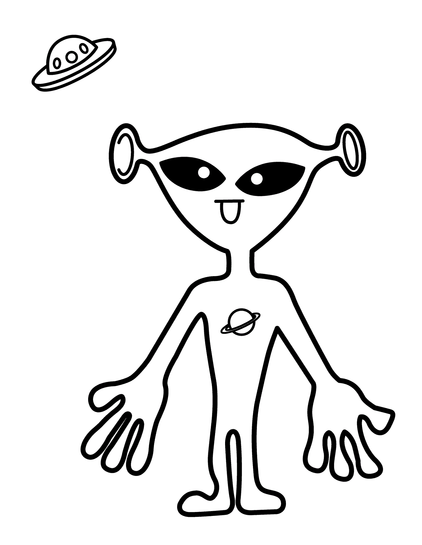 extraterrestrial alien coloring pages printable jpg