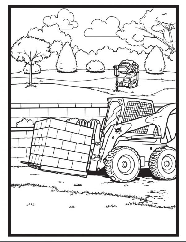 Farm Tractor Coloring Pages Printable 23