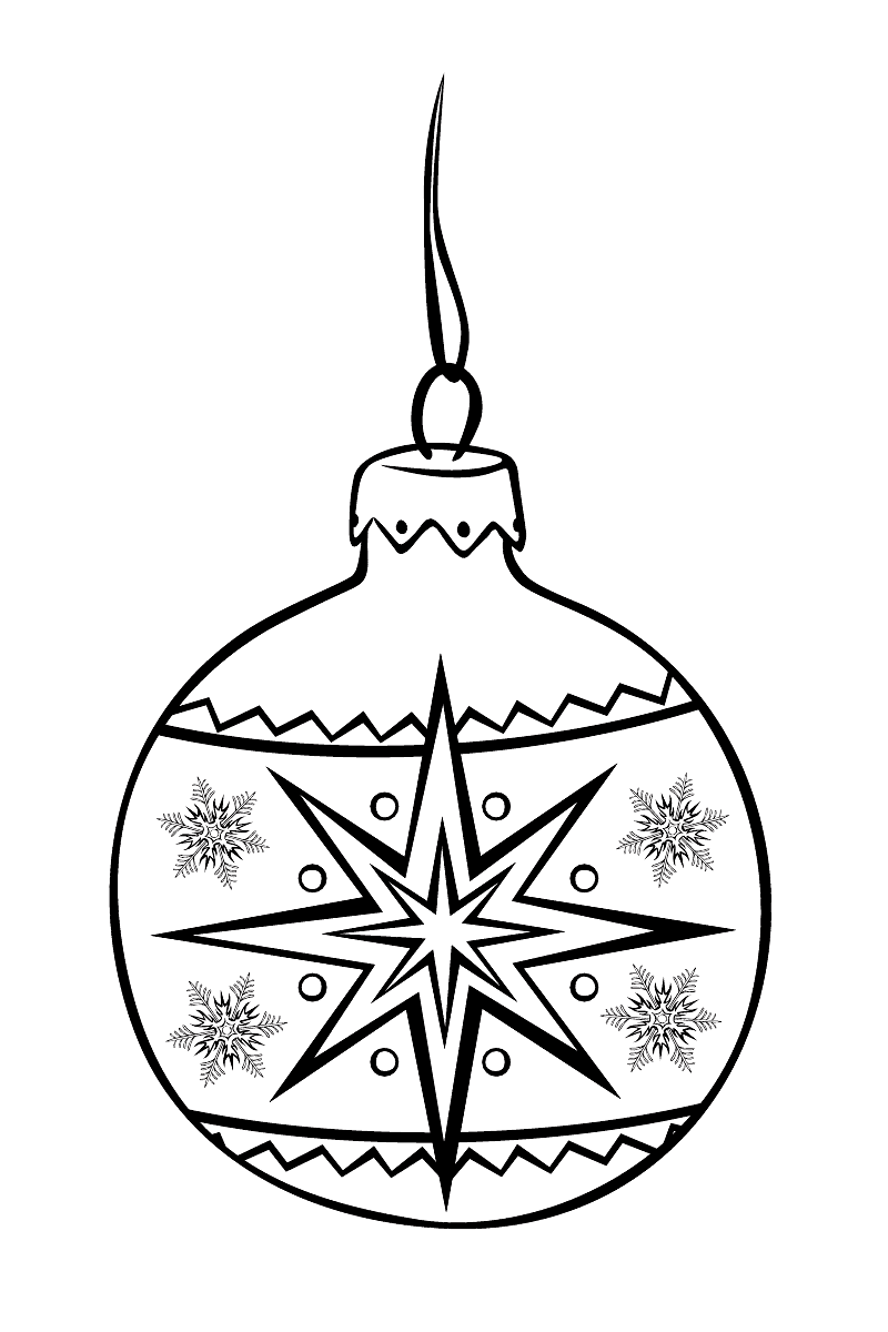 Festive Holly Coloring Pages Printable 17