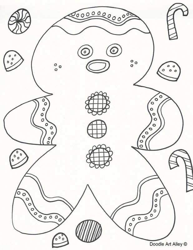 Festive Holly Coloring Pages Printable 18