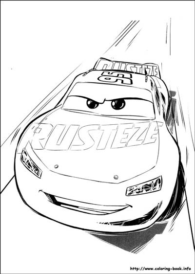 Lightning McQueen Coloring Pages Printable Speed 14