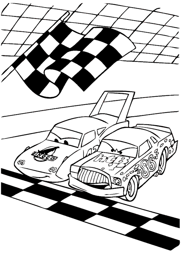 Lightning McQueen Coloring Pages Printable Speed 18