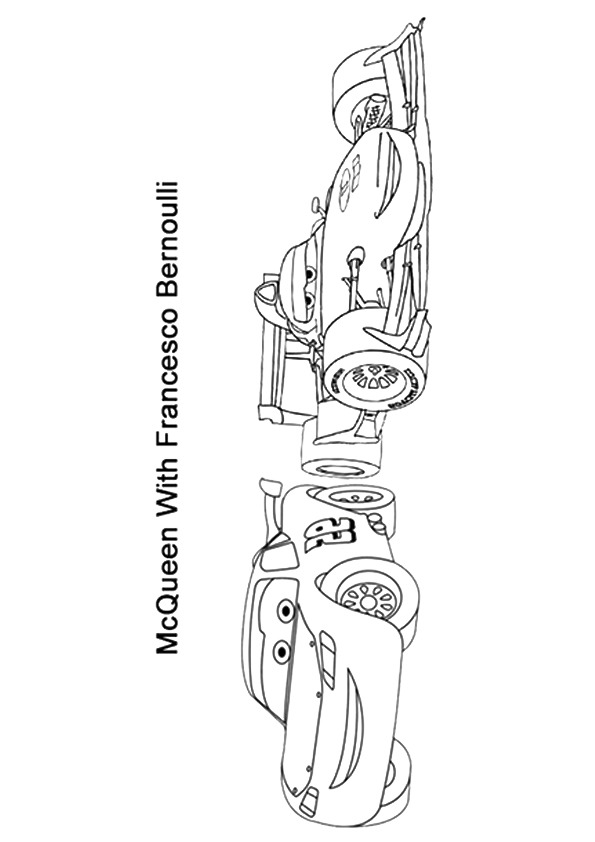 Lightning McQueen Coloring Pages Printable Speed 23