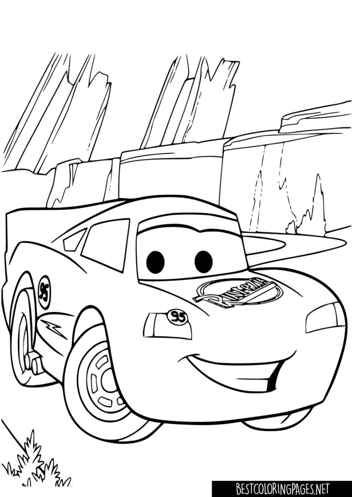 Lightning McQueen Coloring Pages Printable Speed 27